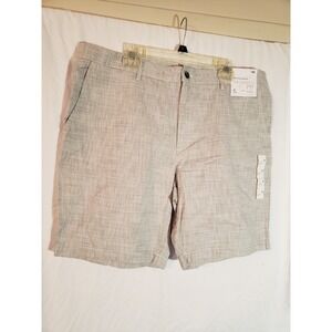 Mens Goodfellow And Co 9 Inch Flat Front Gray Short Size 40